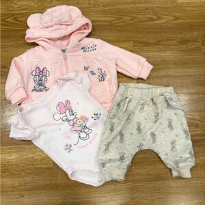 Disney Baby Pink Outfit